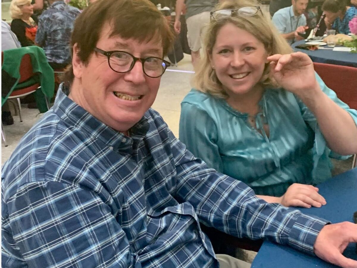 Members Jim O'Callaghan and Erin Stroup Enjoy The Big Dance!