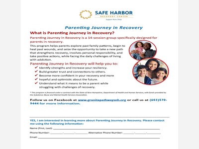 Parenting Journey In Recovery
