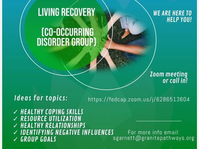 Living Recovery Co-Occuring Disorder Support Group