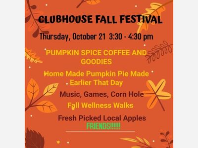 Fall Festival At The Clubhouse